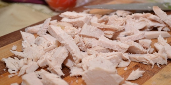 Ekşi krema ile salata ve onsuz Ekşi krema ile salata ve onsuz