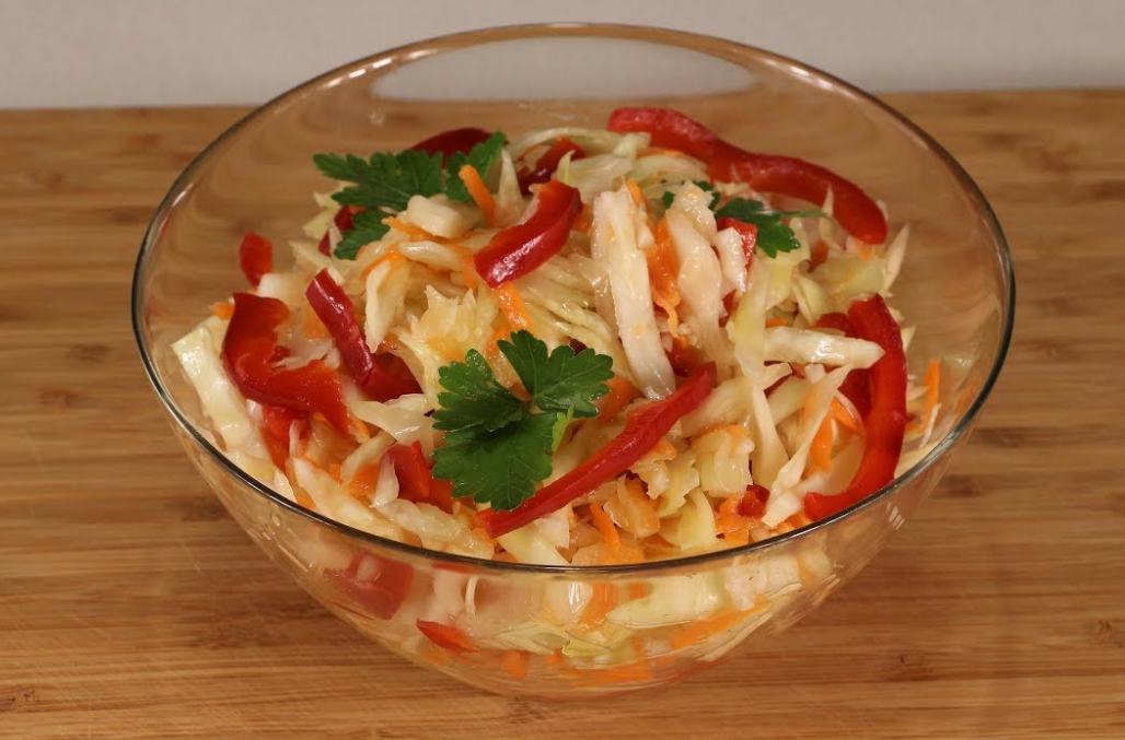 маринованная капуста на зиму очень вкусная хрустящая с перцем маринованная капуста на зиму очень вкусная хрустящая с перцем