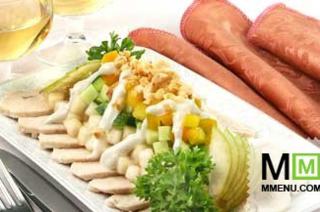 Ekşi krema ile salata ve onsuz Ekşi krema ile salata ve onsuz