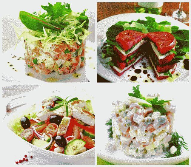Salatalık ile Yengeç Salatası - her gün ve festival menüler için lezzetli bir kombinasyon Salatalık ile Yengeç Salatası - her gün ve festival menüler için lezzetli bir kombinasyon