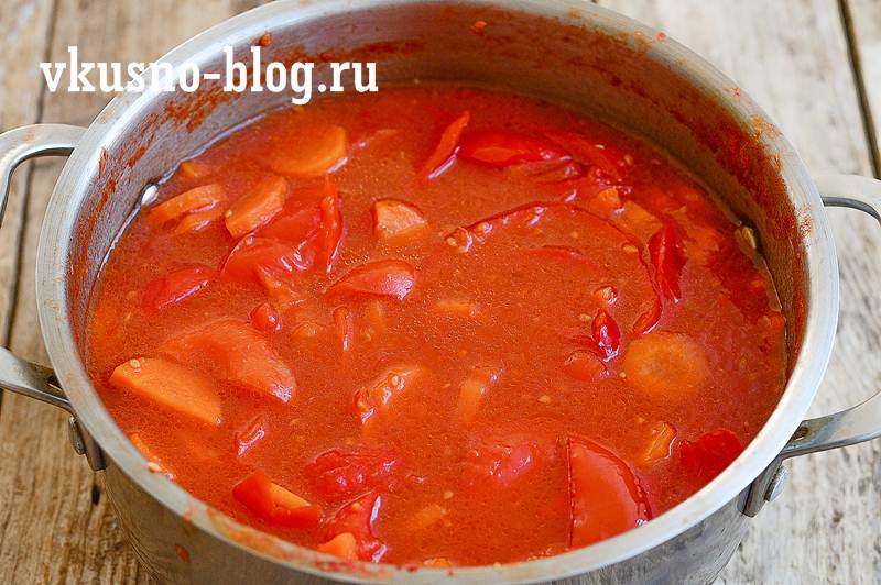 Лечо с морковью луком чесноком