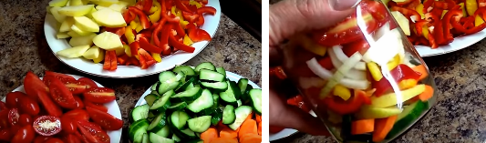 Kış için sebze salatası katmanları. Hızlı yemek tarifi Kış için sebze salatası katmanları. Hızlı yemek tarifi