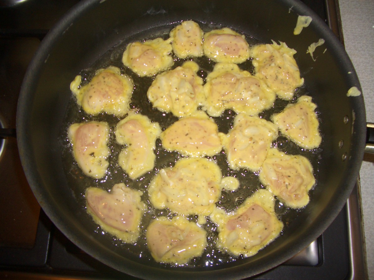 Отбивные из куриного филе на сковороде рецепт в кляре с яйцами и мукой фото пошагово